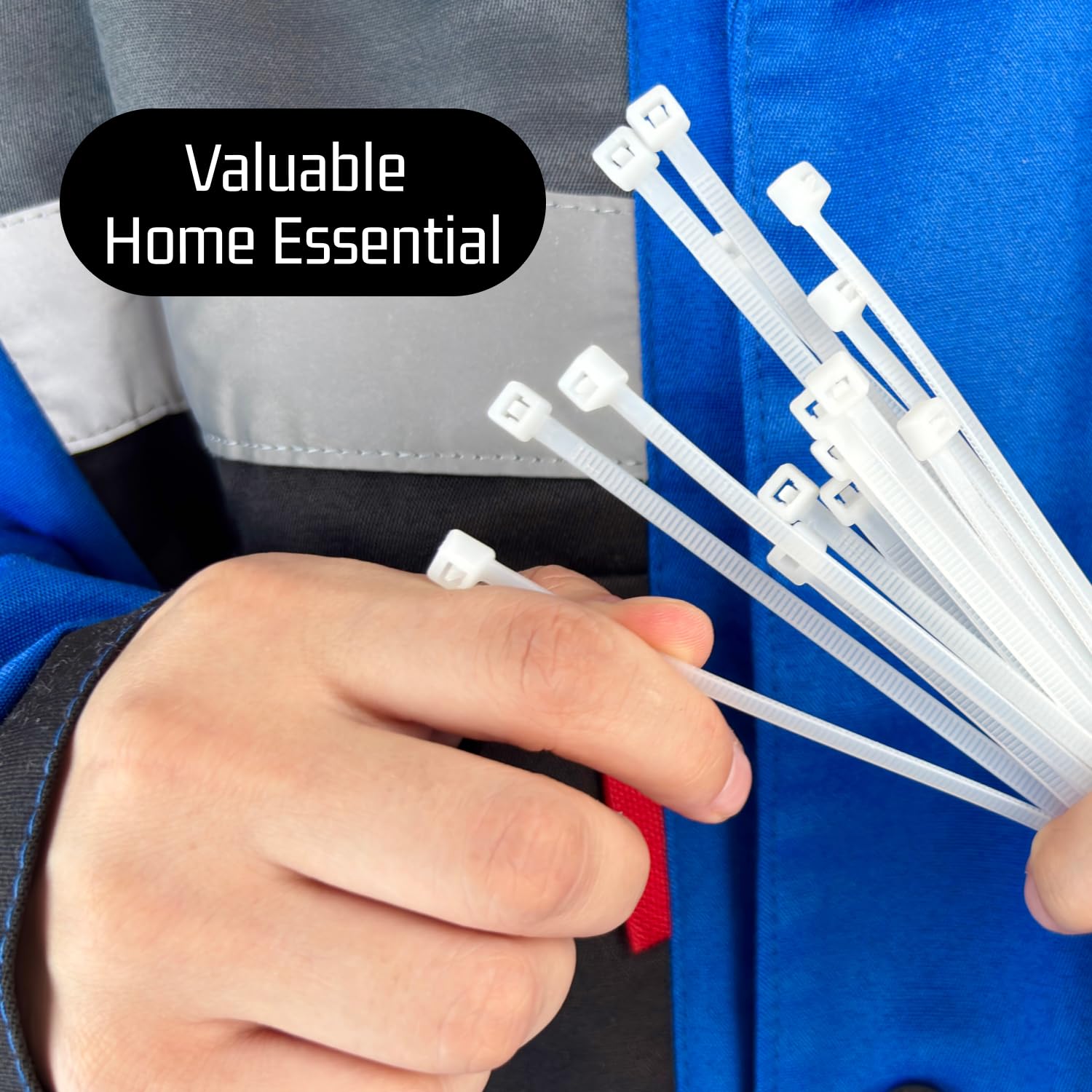 Amazon.com: Bolt Dropper 11-Inch White Zip Ties, 1000-Pack - Heavy